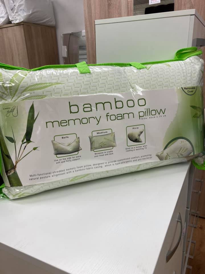 Bamboo Memory Foam Pillow INSPIRATION FURNITURE